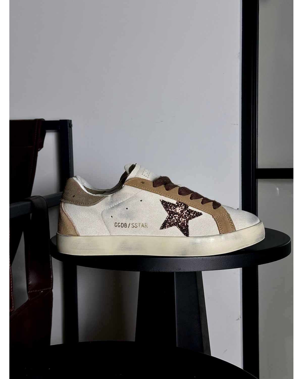 Golden Goose Superstar Beige Brown