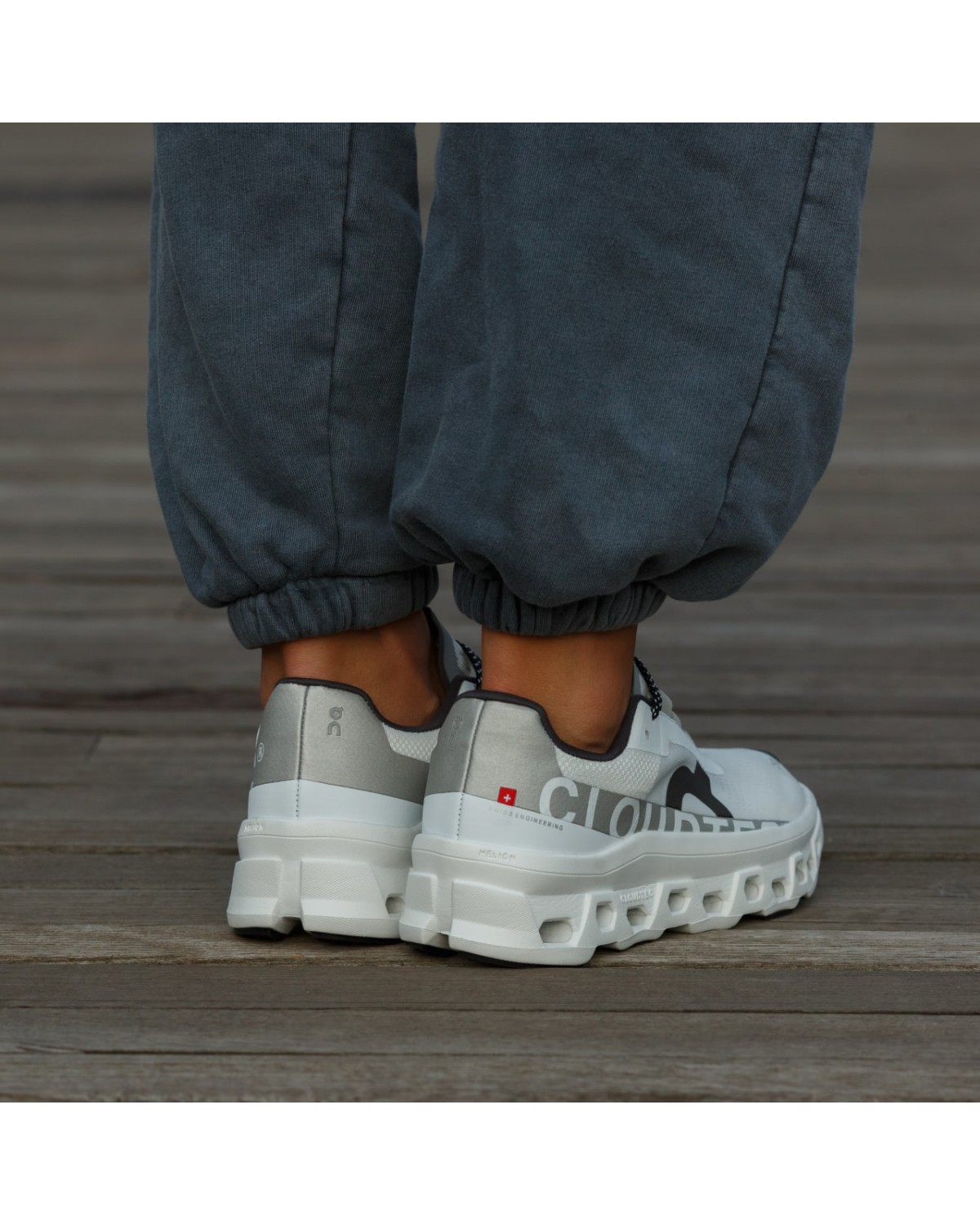 On Cloudmonster Undyed White