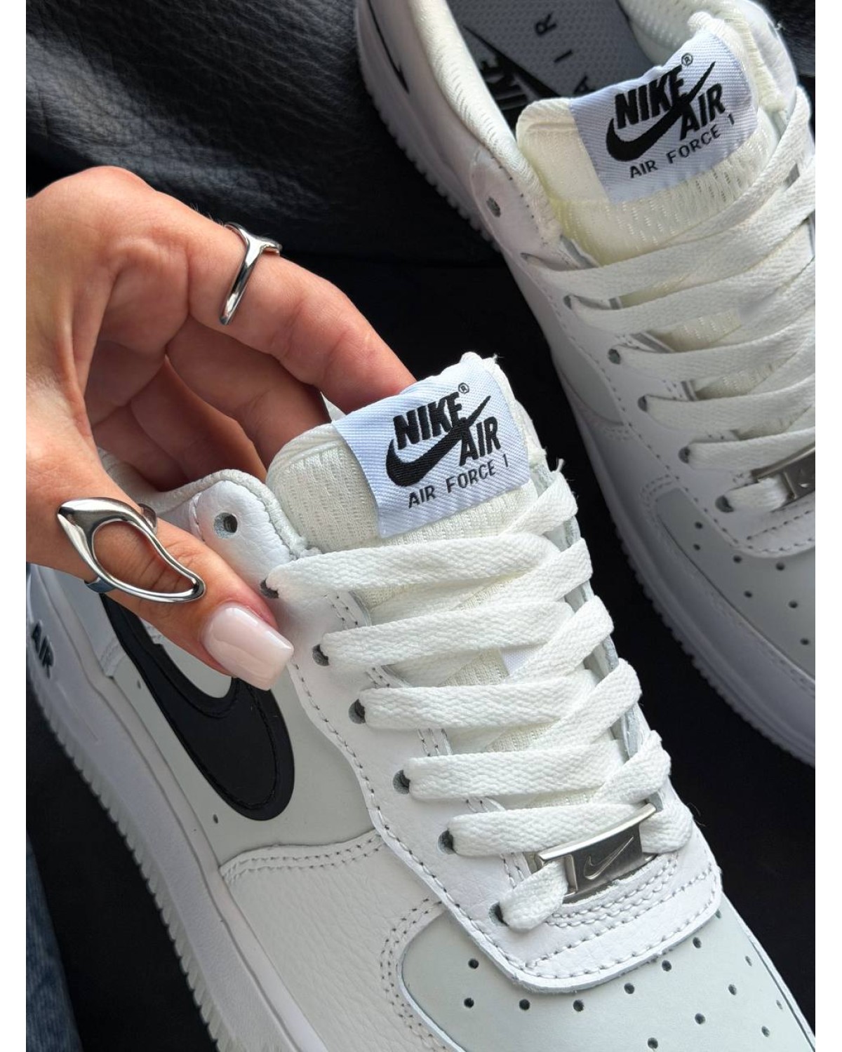Nike Air Force 1 Low White Light Smoke Grey Nike Air Force 1 Low White Light Smoke Grey