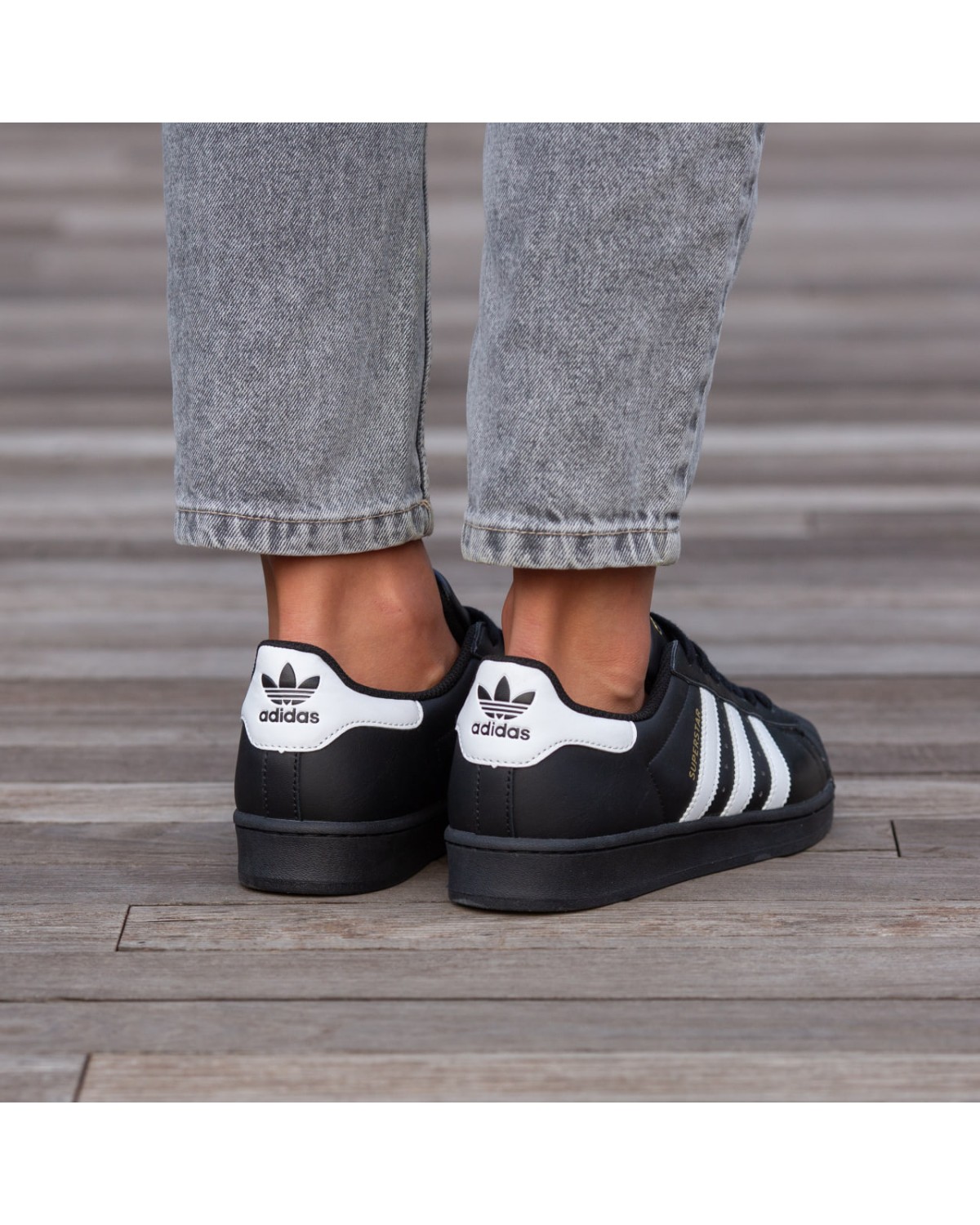 Adidas Superstar Black