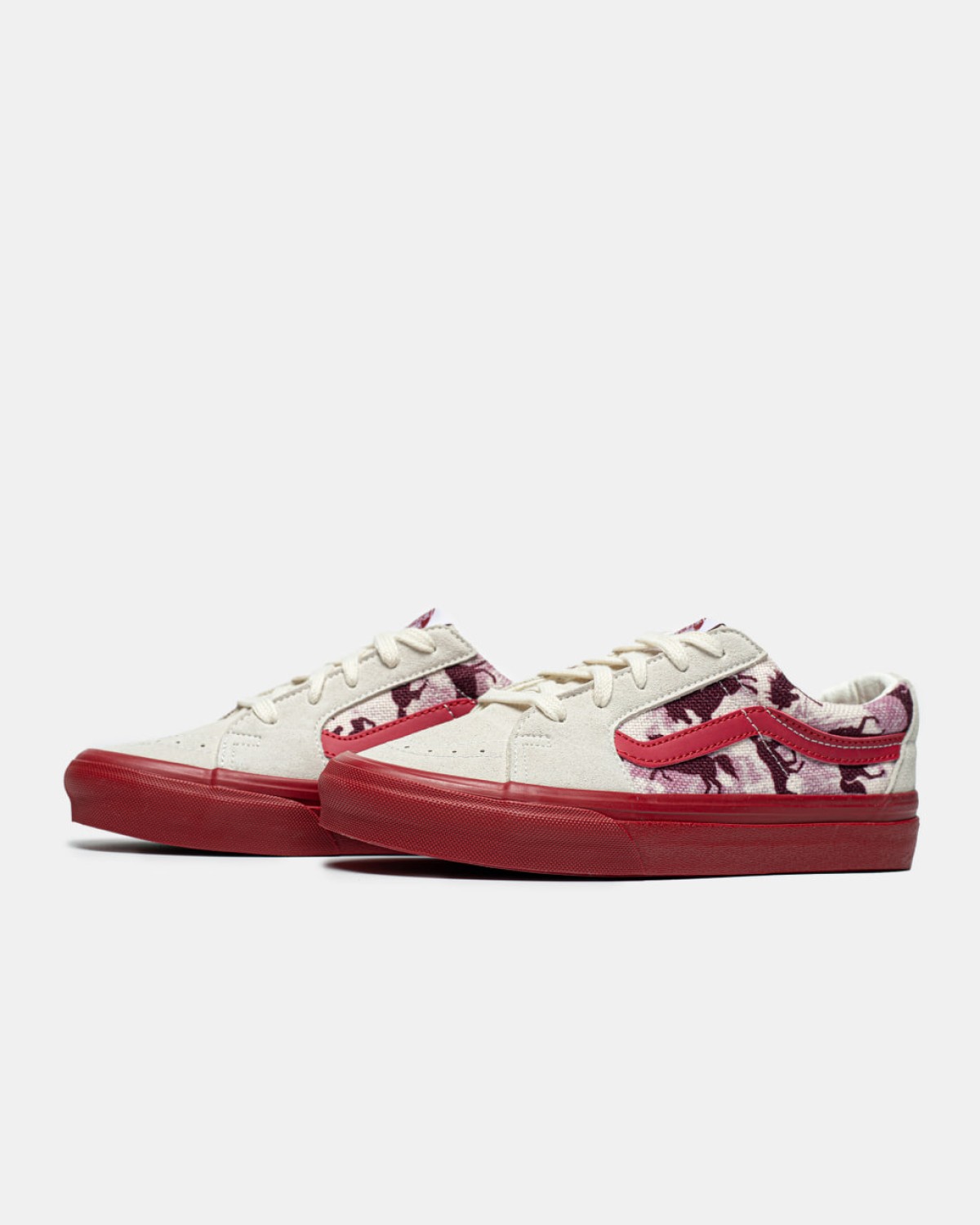 Vans SK8-Low "Rice Baijiu Red / Horse Print" Vans SK8-Low "Rice Baijiu Red / Horse Print"
