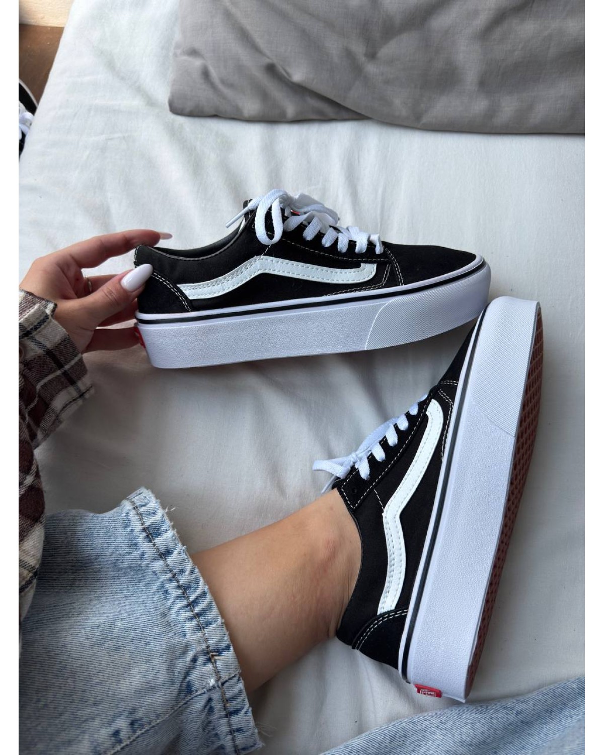 Vans Old Skool Black/White Platform