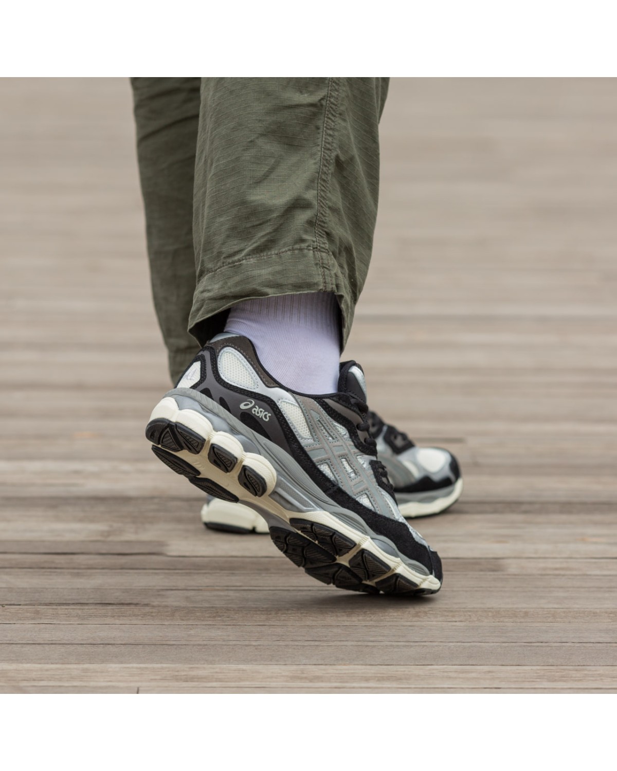 Asics Gel-NYC White Black Grey Asics Gel-NYC White Black Grey