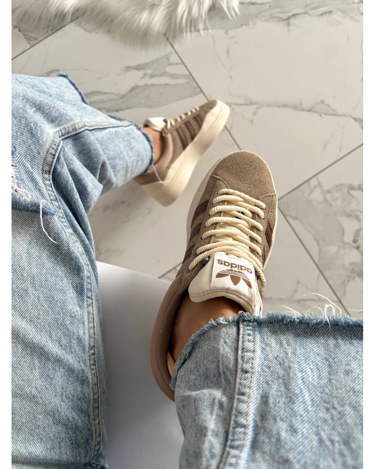 Adidas Campus Bad Bunny Chalky Brown Adidas Campus Bad Bunny Chalky Brown