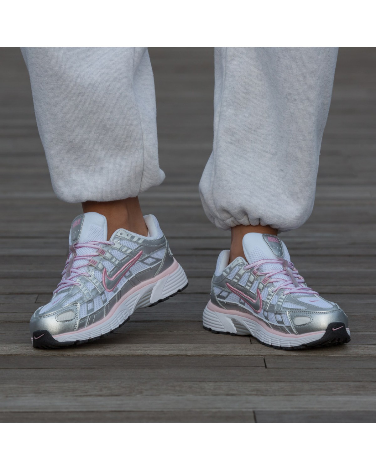 Nike P-6000 White Elemental Pink