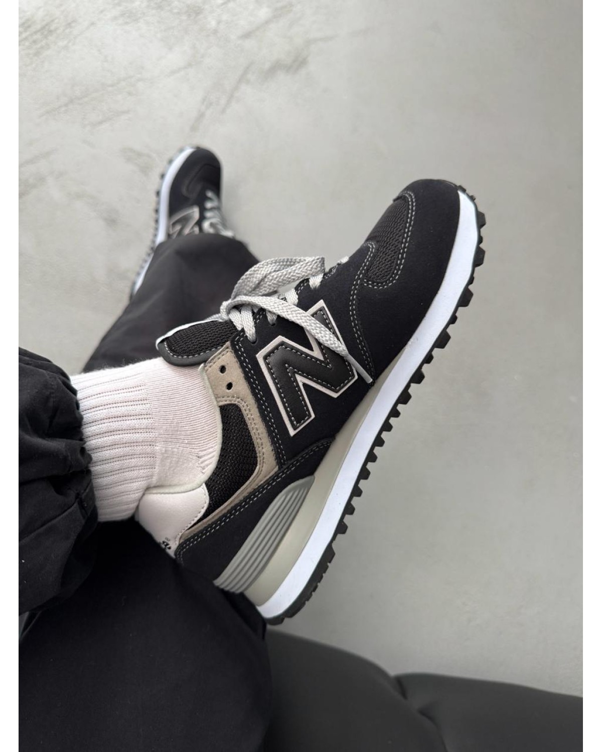 New Balance 574 Black Grey