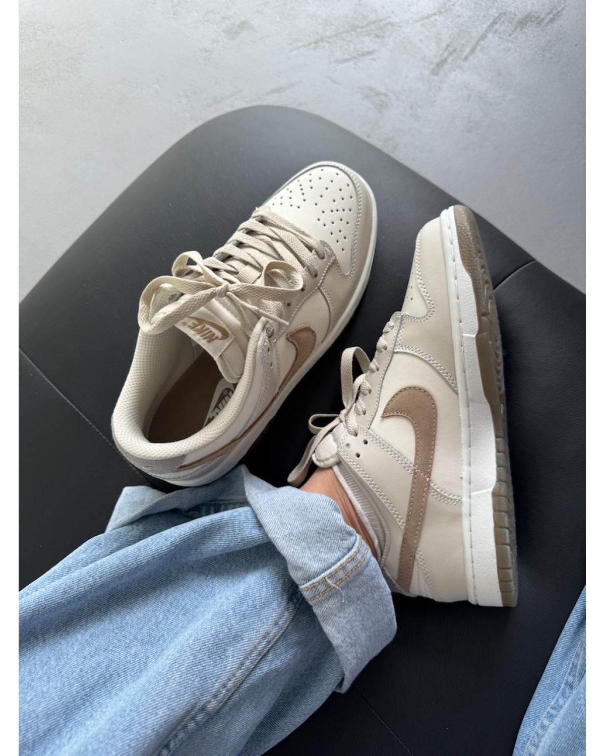 Nike SB Dunk Low Grey/White/Brown