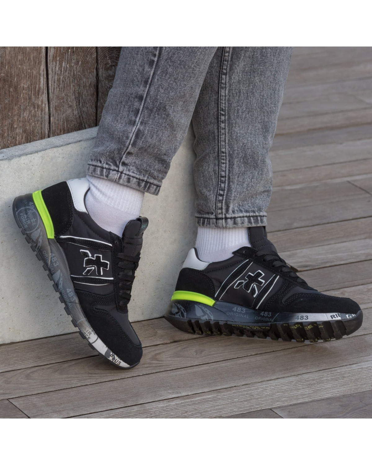 Premiata Black Green Premiata Black Green