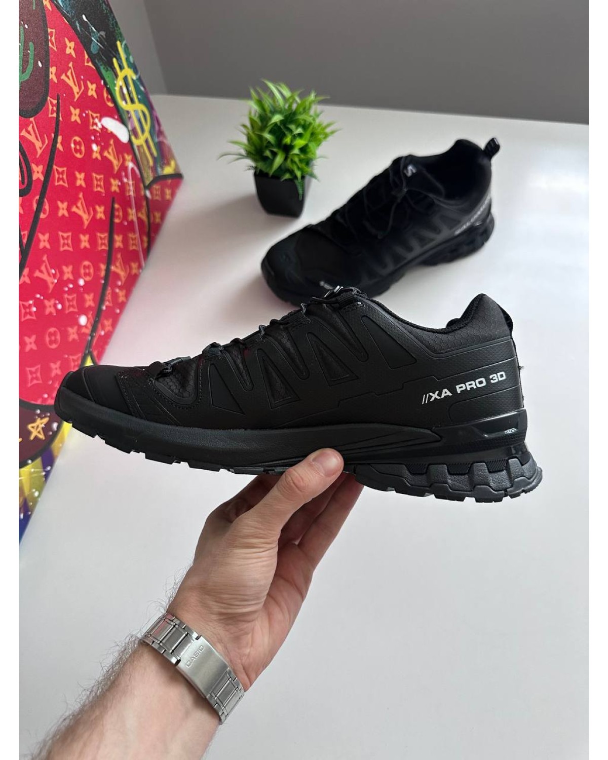 Salomon XA Pro 3D v9 GTX Gore-Tex Black White Salomon XA Pro 3D v9 GTX Gore-Tex Black White