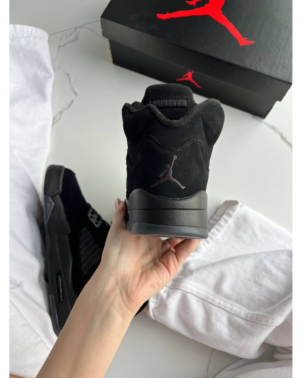 Jordan 5 Black Dark Blue Gum Jordan 5 Black Dark Blue Gum