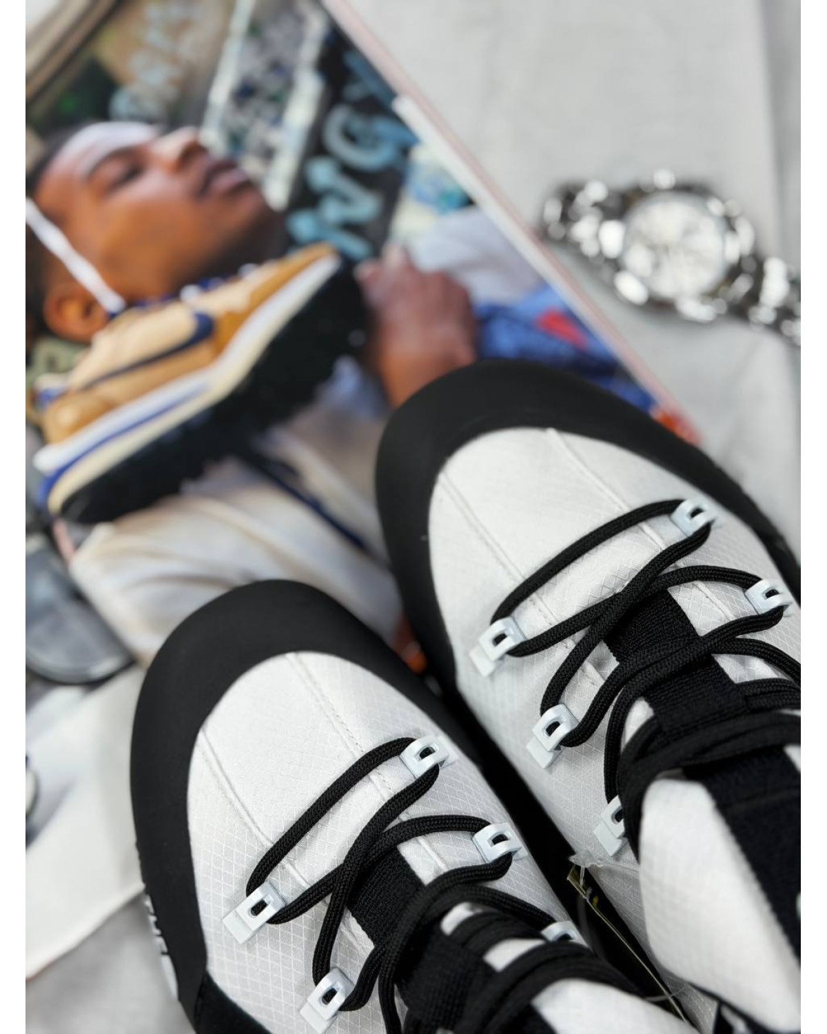 The North Face Black White Gore Tex
