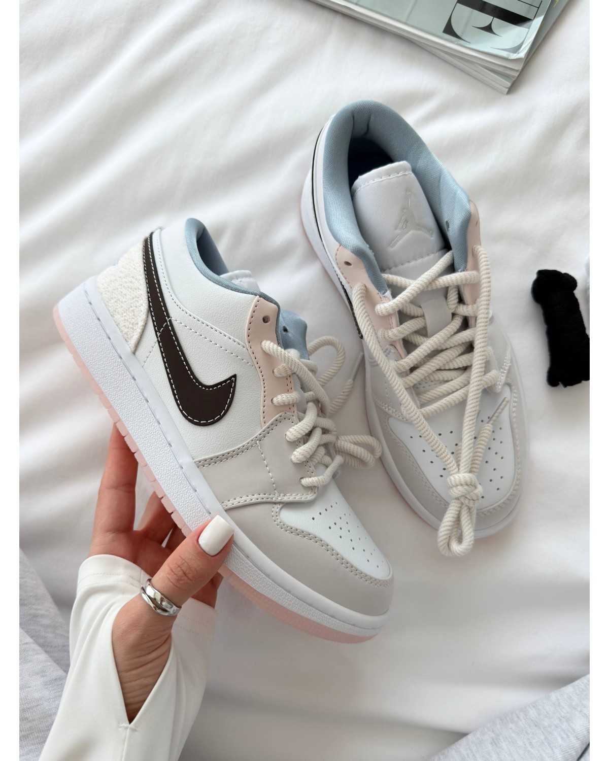 Jordan 1 Low White Beige Black Jordan 1 Low White Beige Black