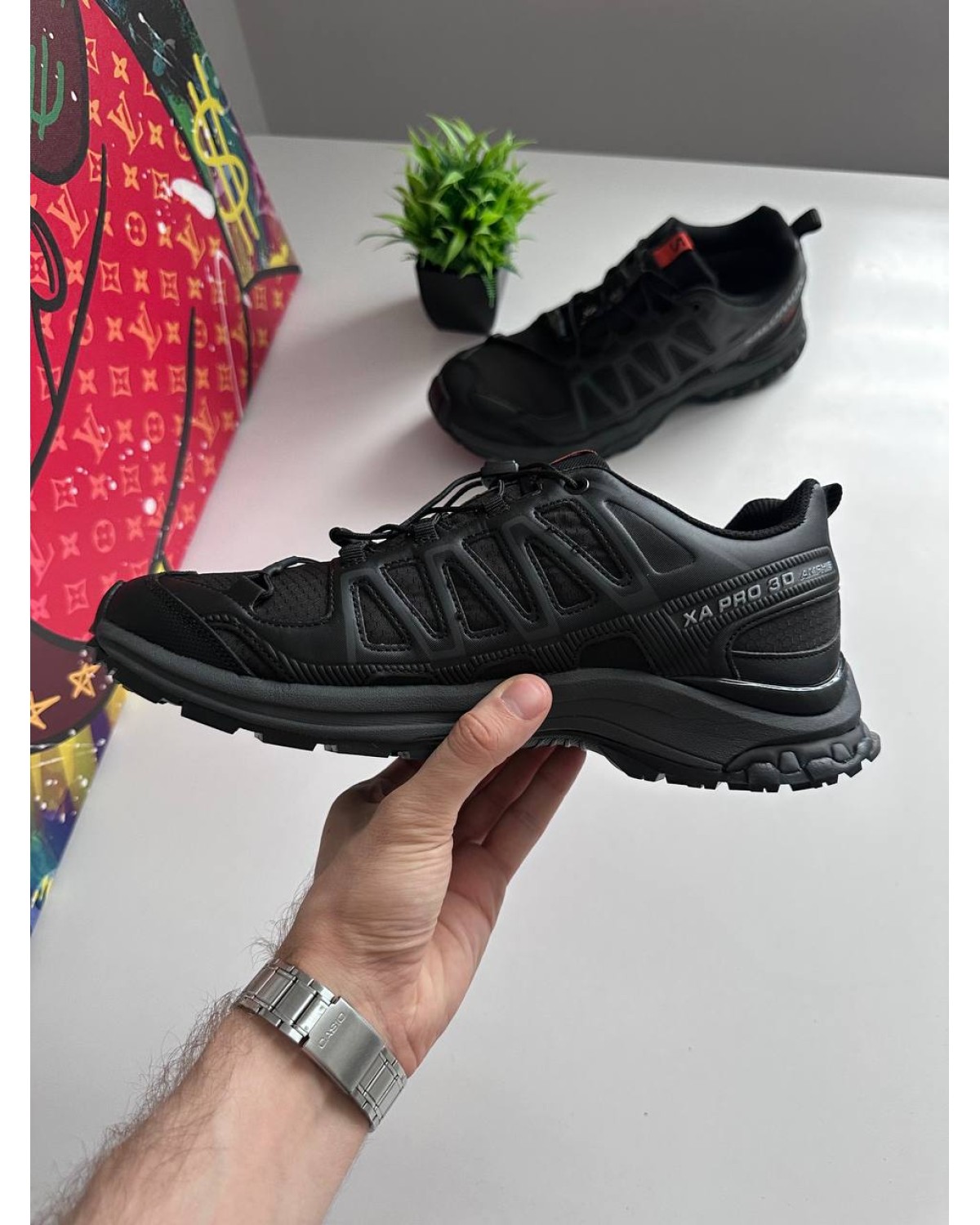 Salomon XA Pro 3D Amphib Gore-Tex Black Grey