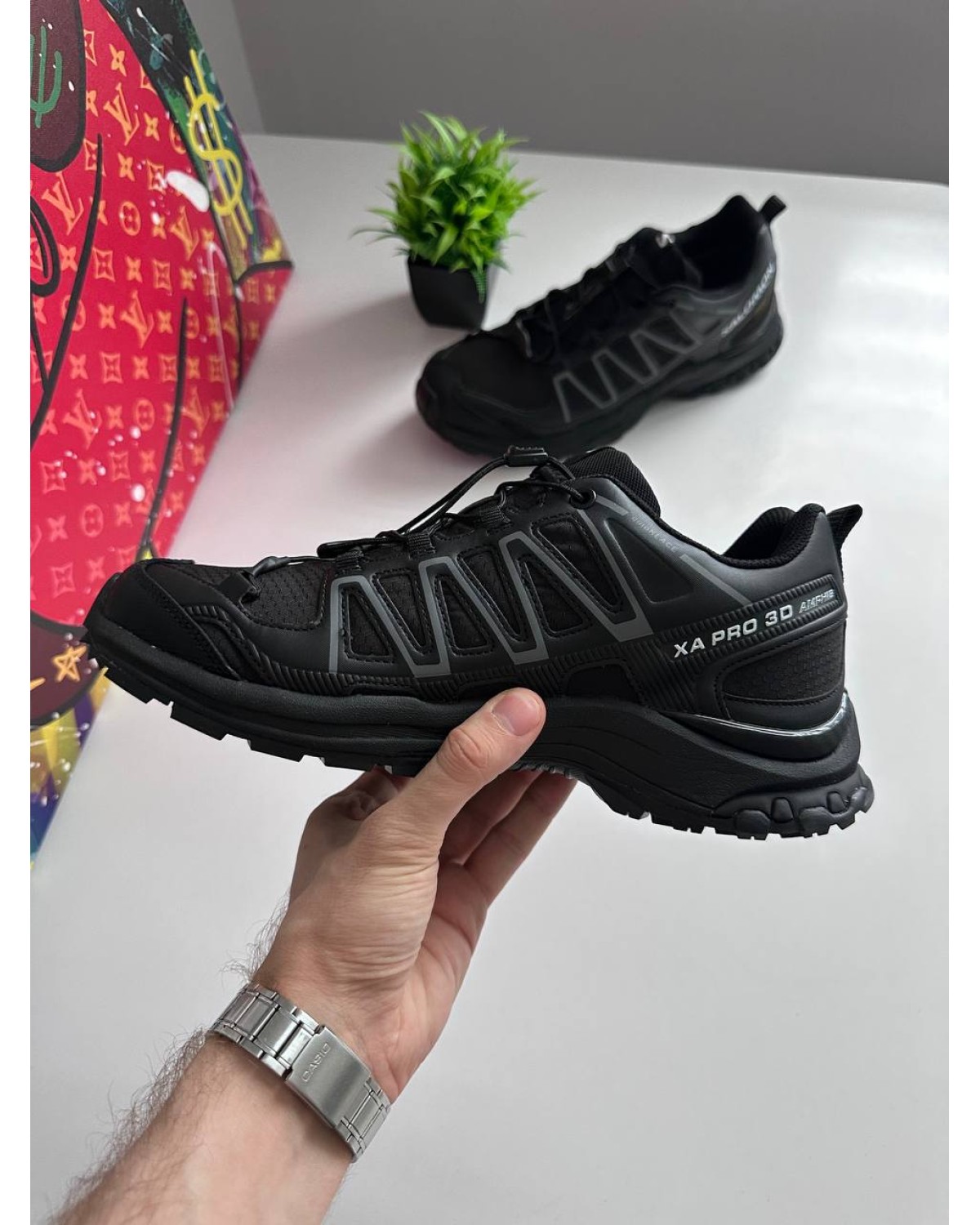 Salomon XA Pro 3D Amphib Gore-Tex Black White