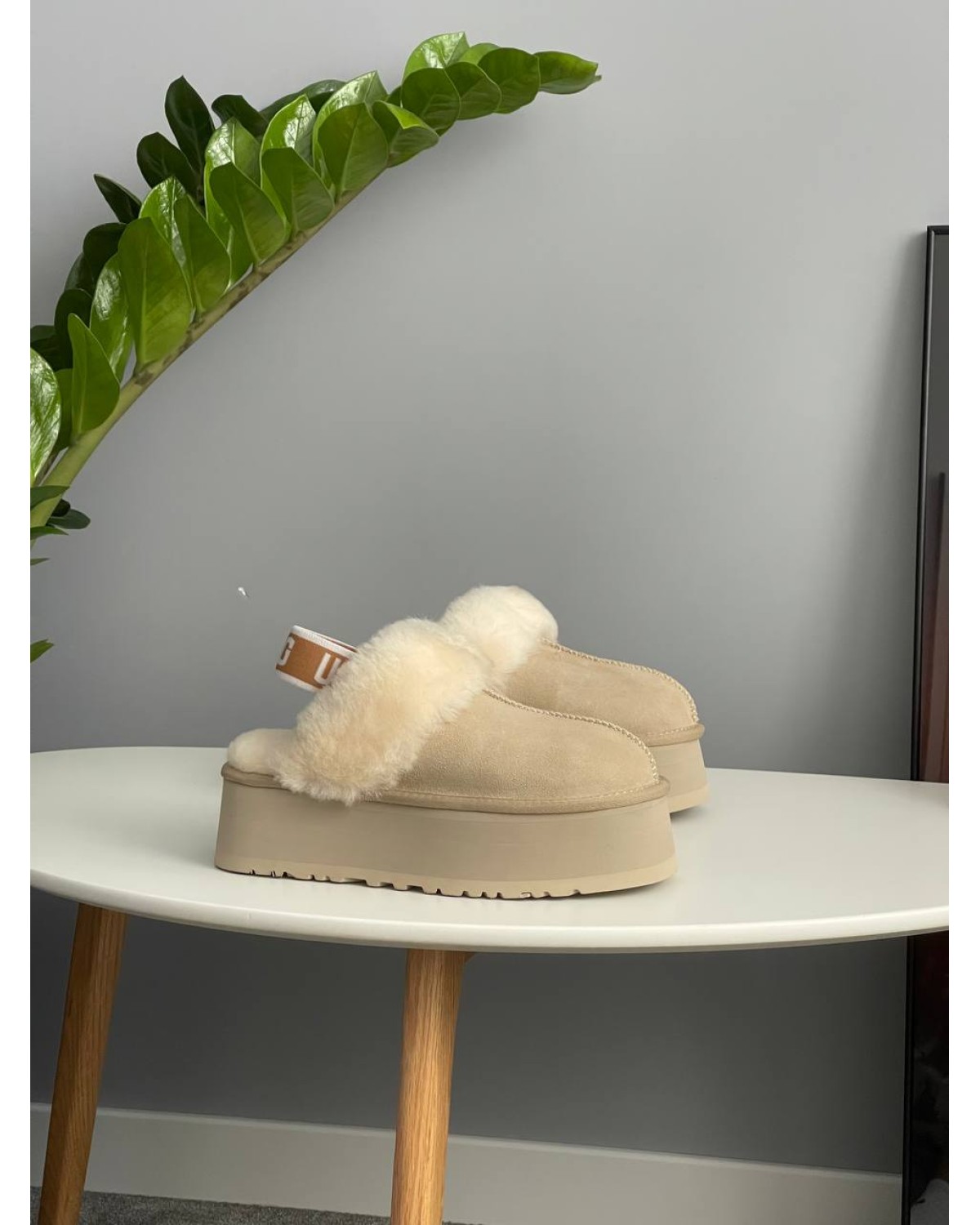Ugg Funkette Slipper Platform Sand