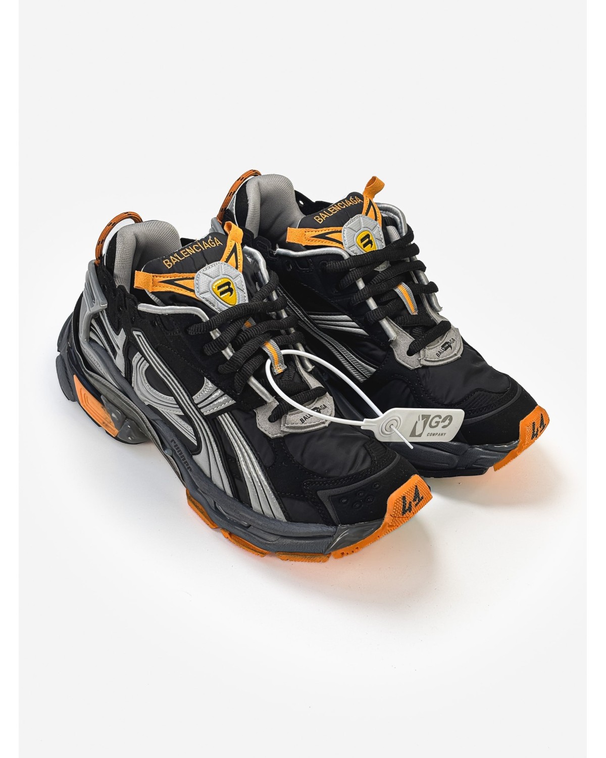 Balenciaga Runner Black/Gray/Neon Orange