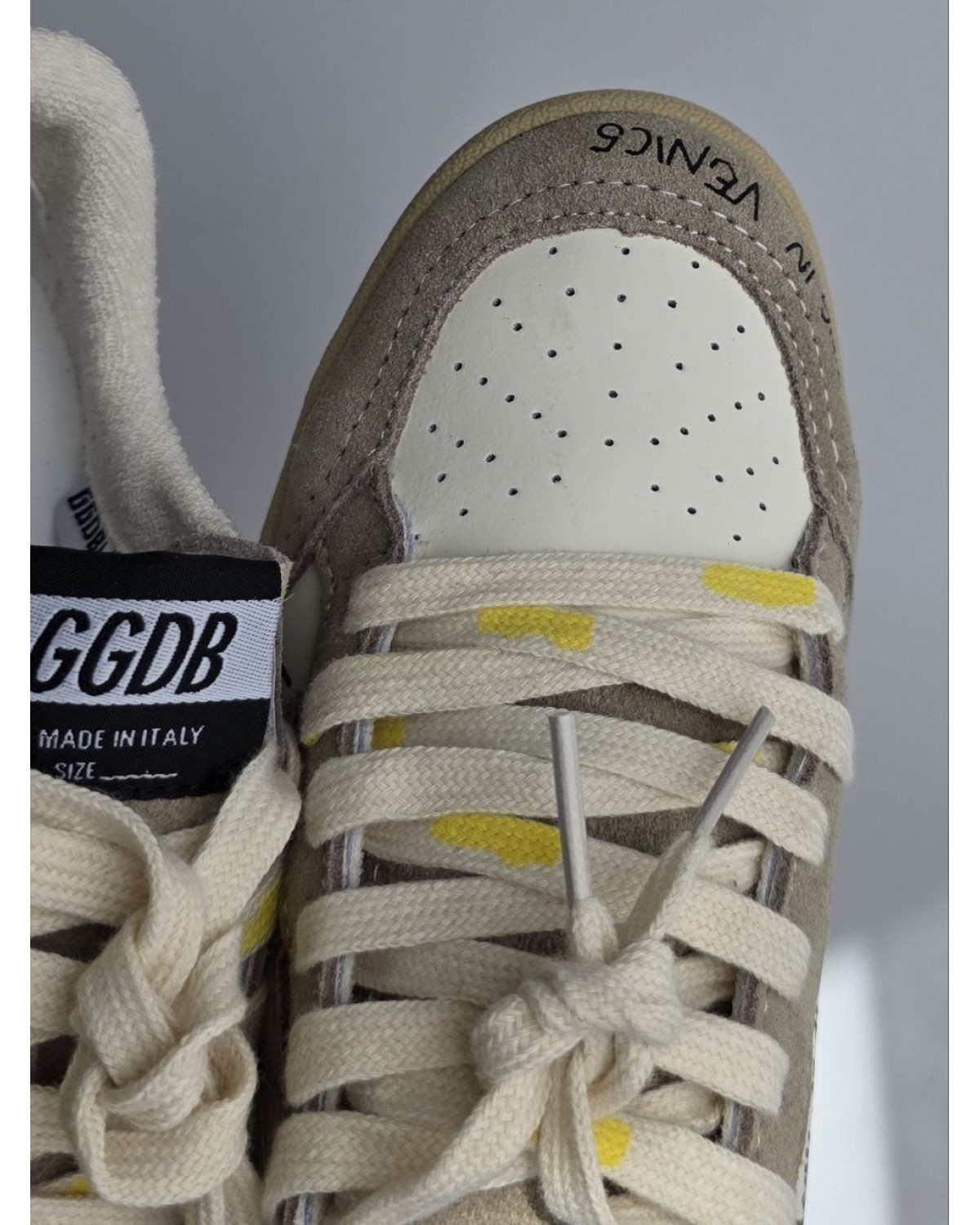 Golden Goose Ball Star Milk/Taupe