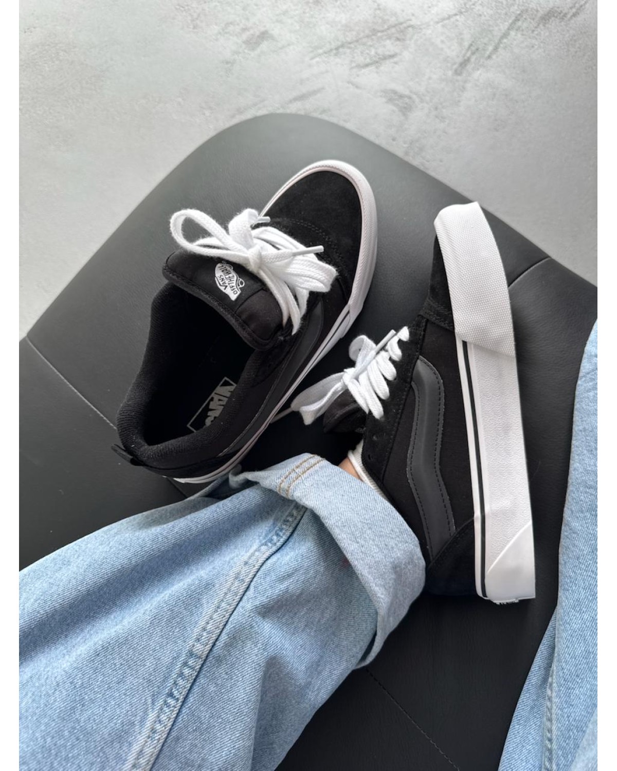 Vans Knu Skool White/Black