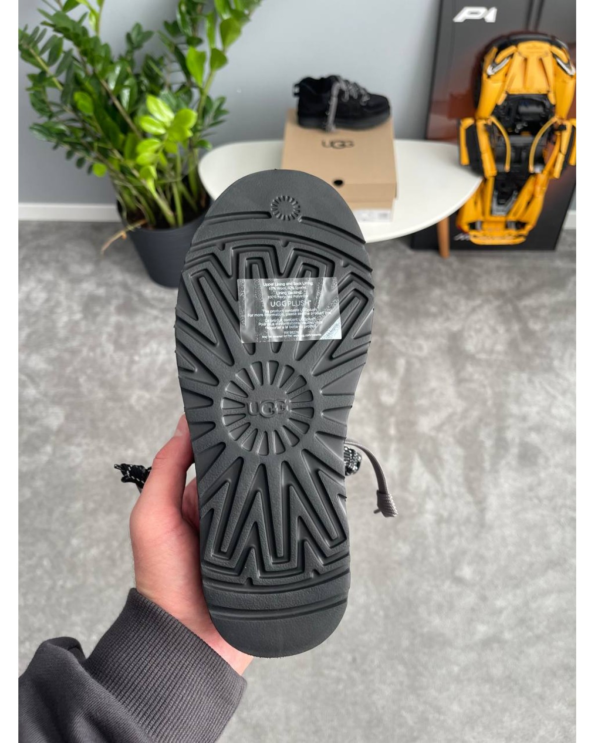 Ugg Lowmel Sneaker Black