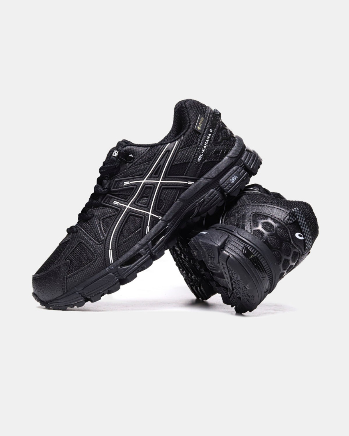 Asics Gel-Kahana 8 Black White Gore-Tex