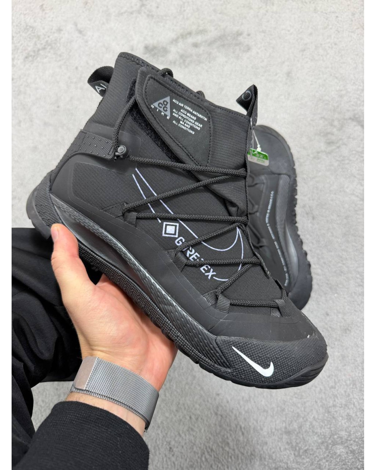 Nike ACG Terra Antarktik Gore-Tex Black Grey Nike ACG Terra Antarktik Gore-Tex Black Grey