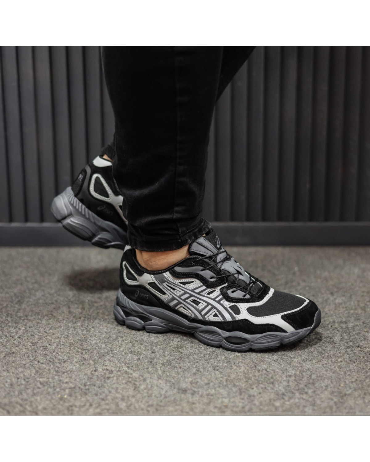 Asics Gel-Nyc Black Grey Thermo