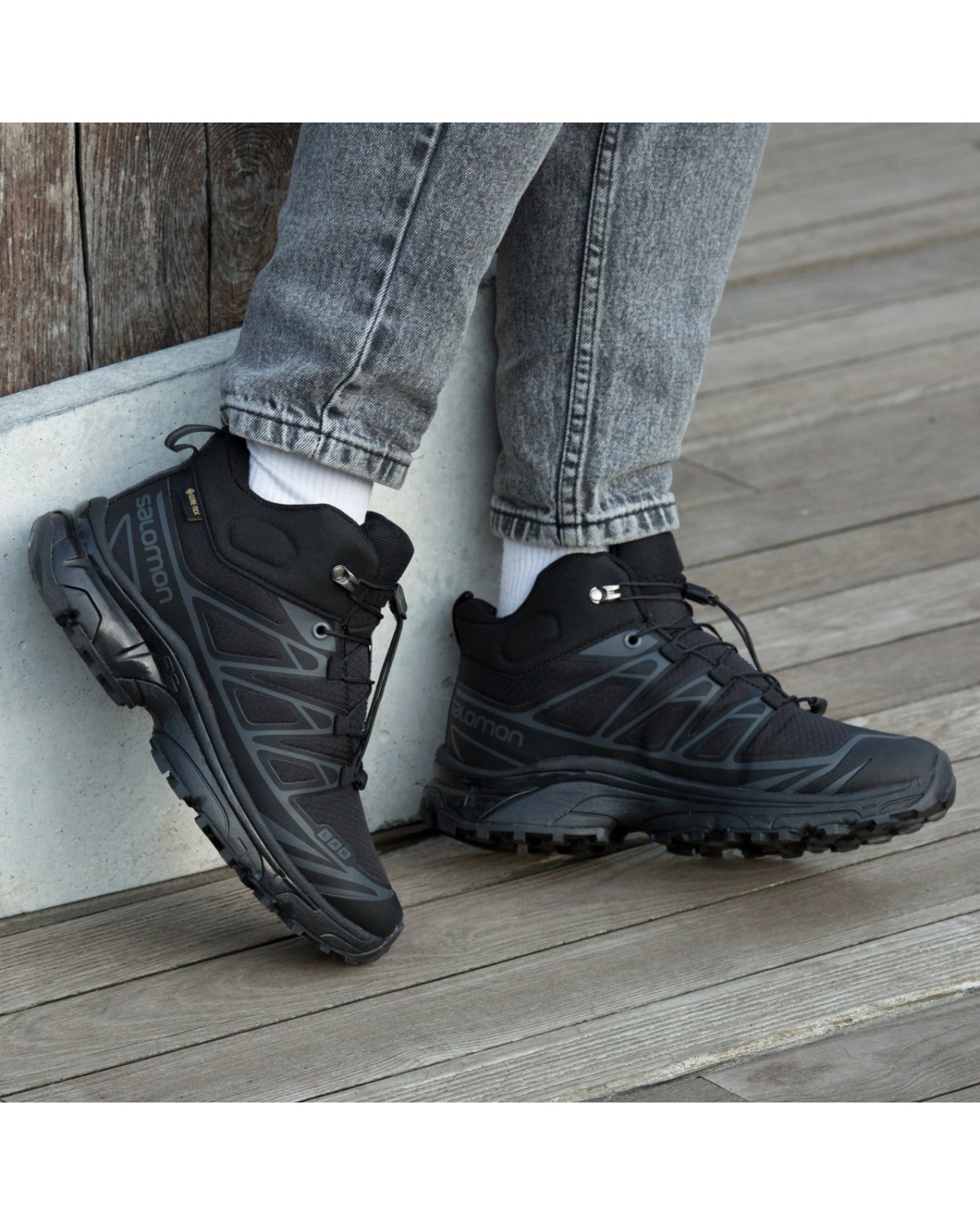 Salomon XT-6 Mid Winter Fur Black Salomon XT-6 Mid Winter Fur Black