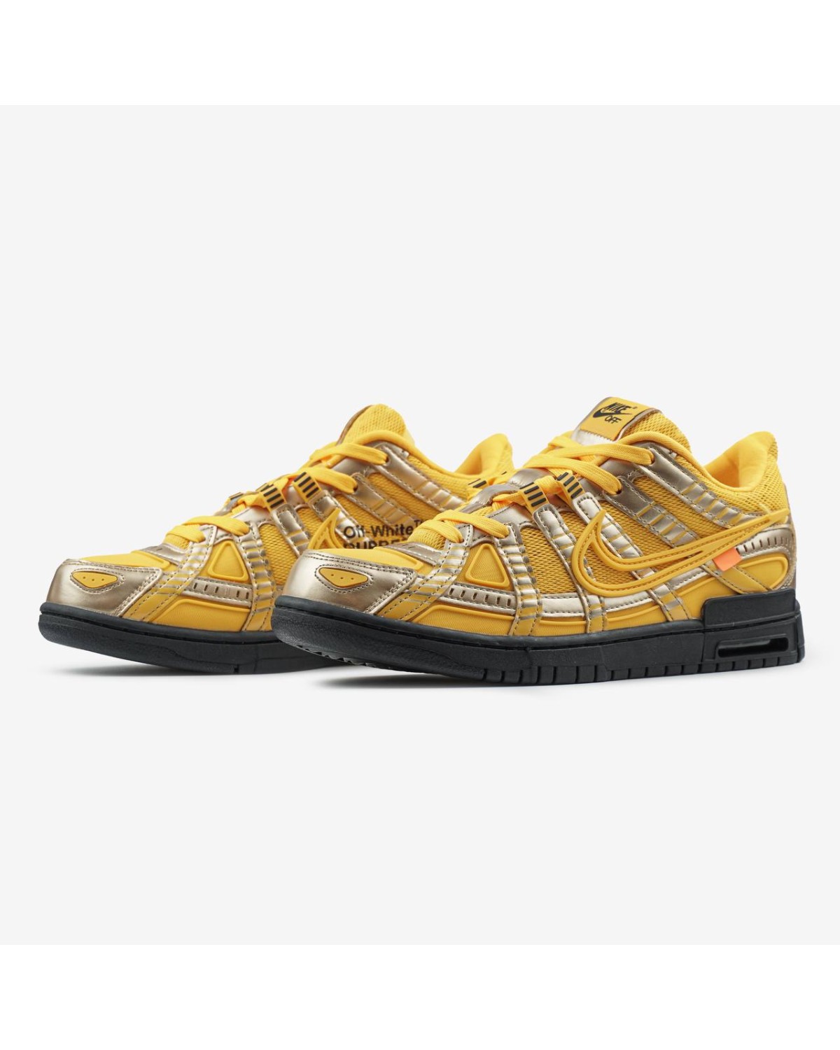 Nike Air Rubber Dunk Off-White University Gold
