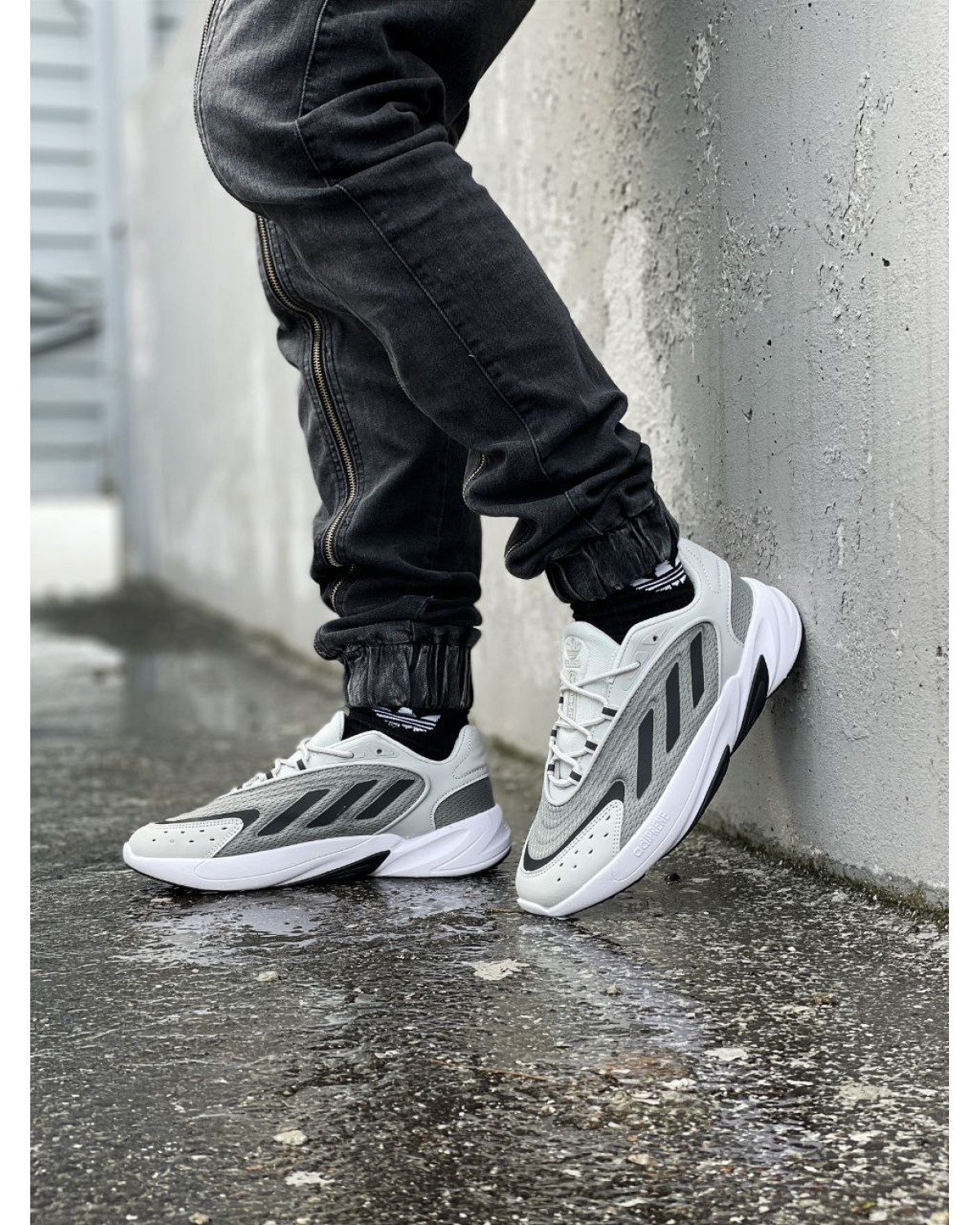 Adidas Ozelia White Grey Black