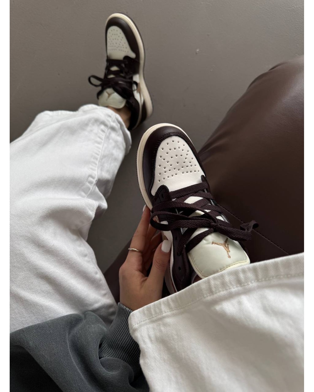 Nike Air Jordan 1 Low Shadow Brown Premium