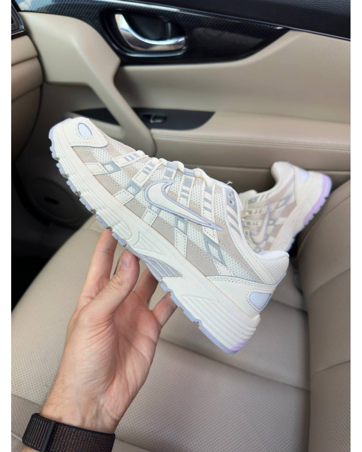 Nike P-6000 Beige Violet