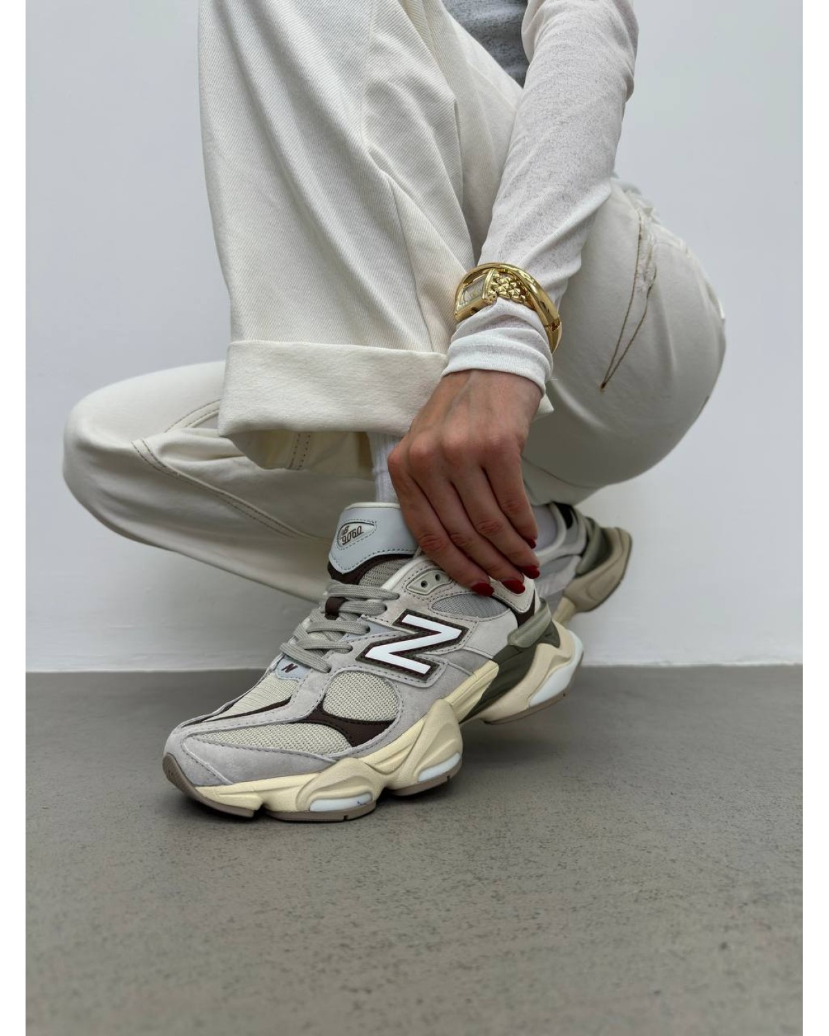 New Balance 9060 Grey Matter Timberwolf