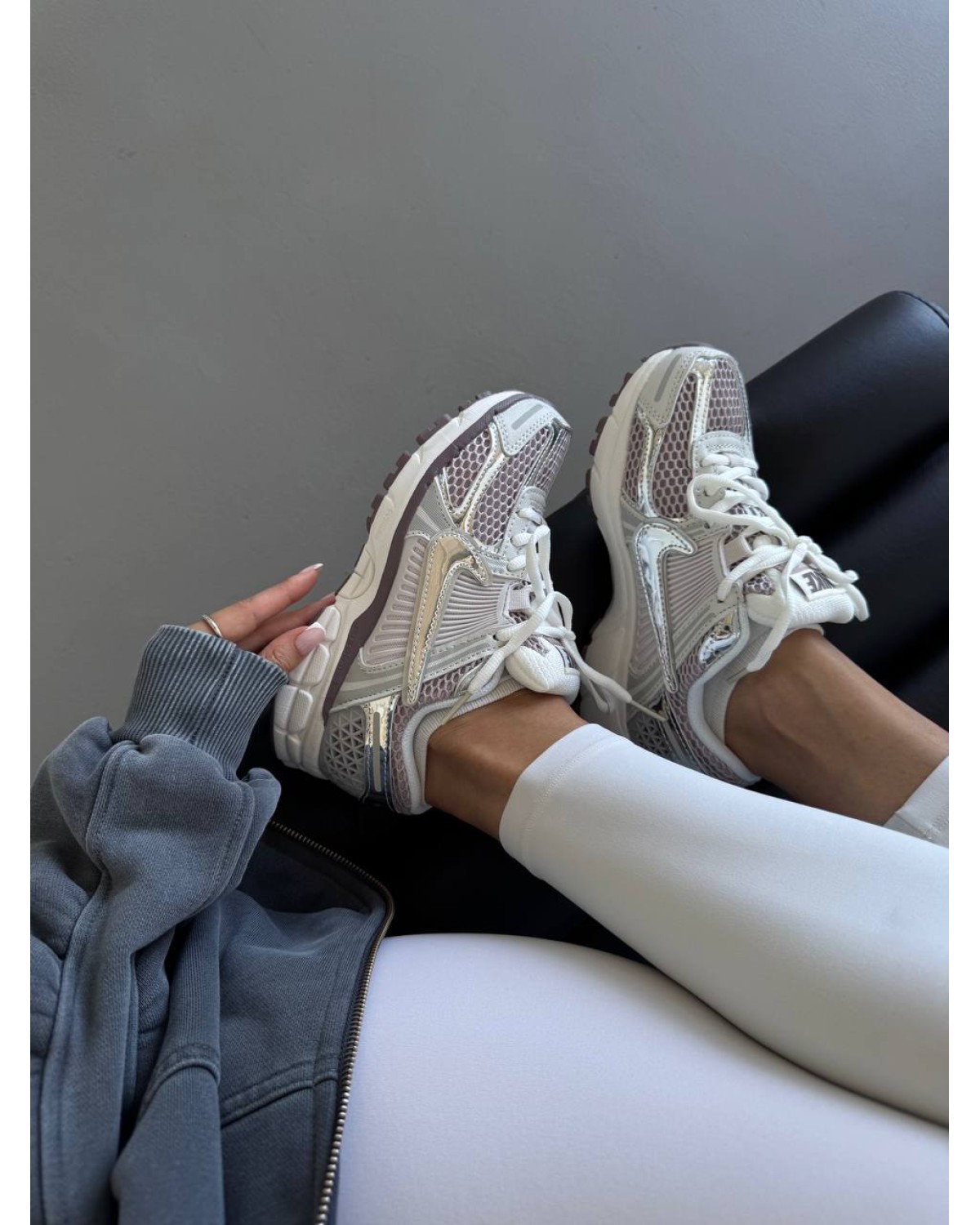 Nike Zoom Vomero 5 Metallic Silver / Platinum Violet