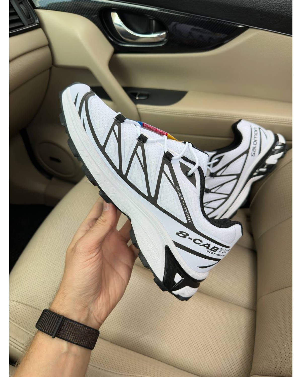 Salomon XT-6 White Black