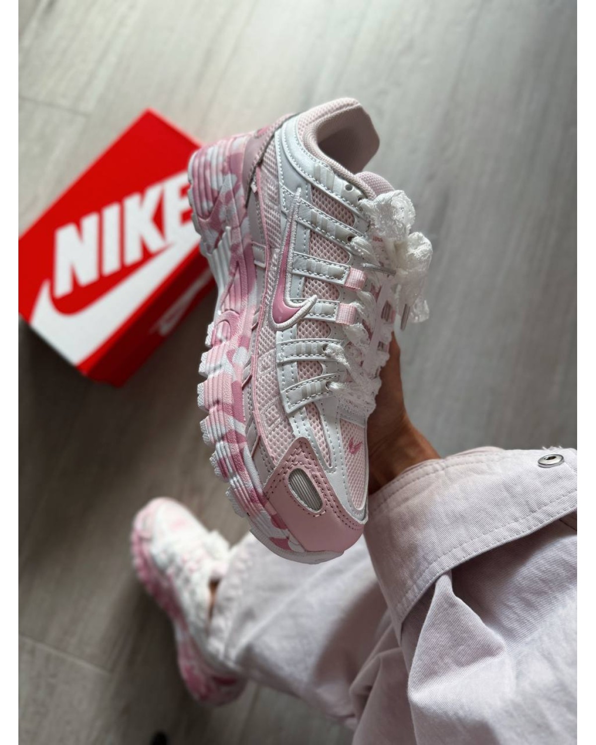 Nike P-6000 Custom Pink