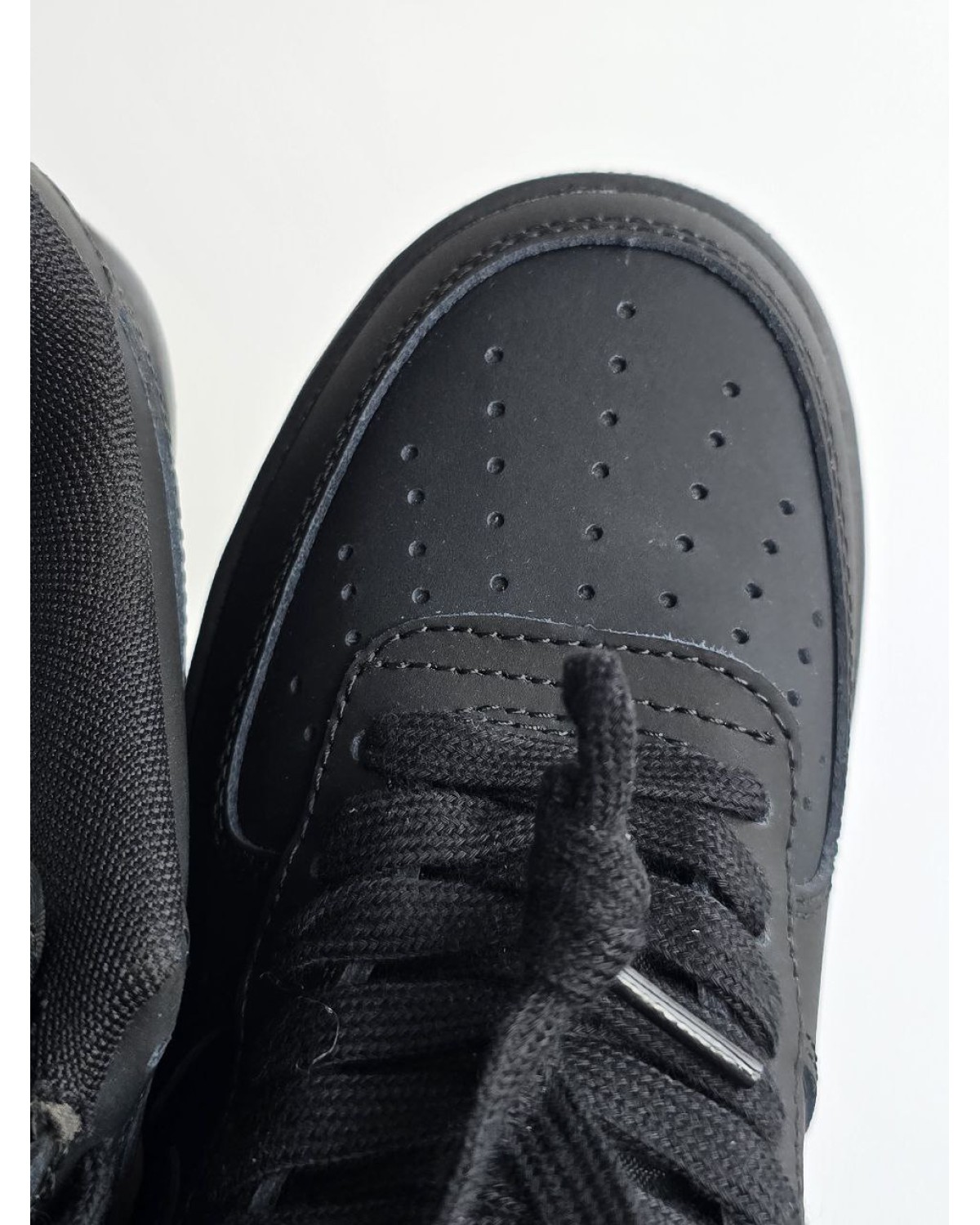 Nike Air Force Fur Black Orange Nike Air Force Fur Black Orange