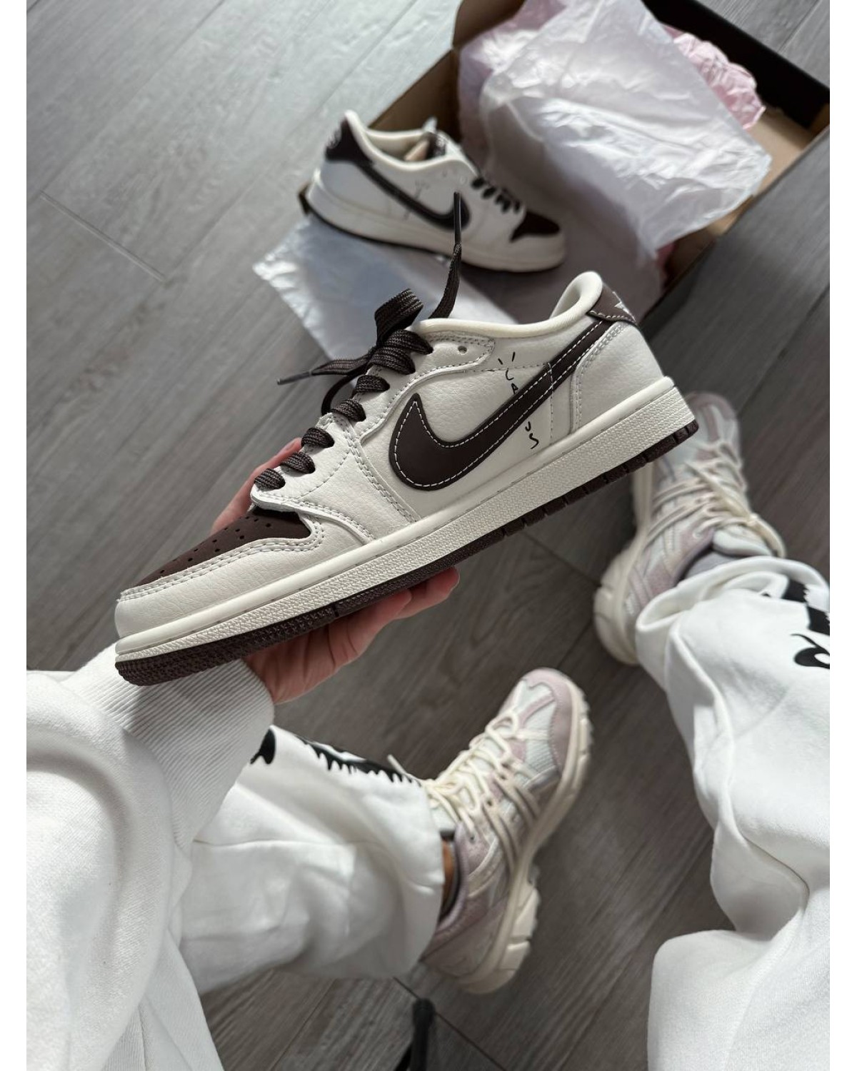 Labubu x Travis Scott x Air Jordan 1 Low