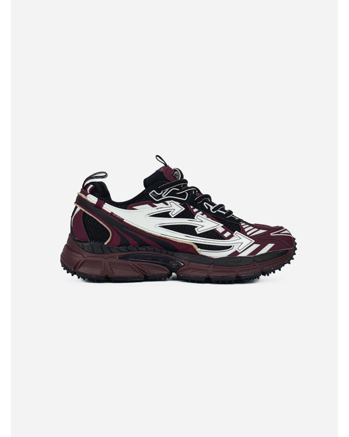Off-White Right Back Burgundy