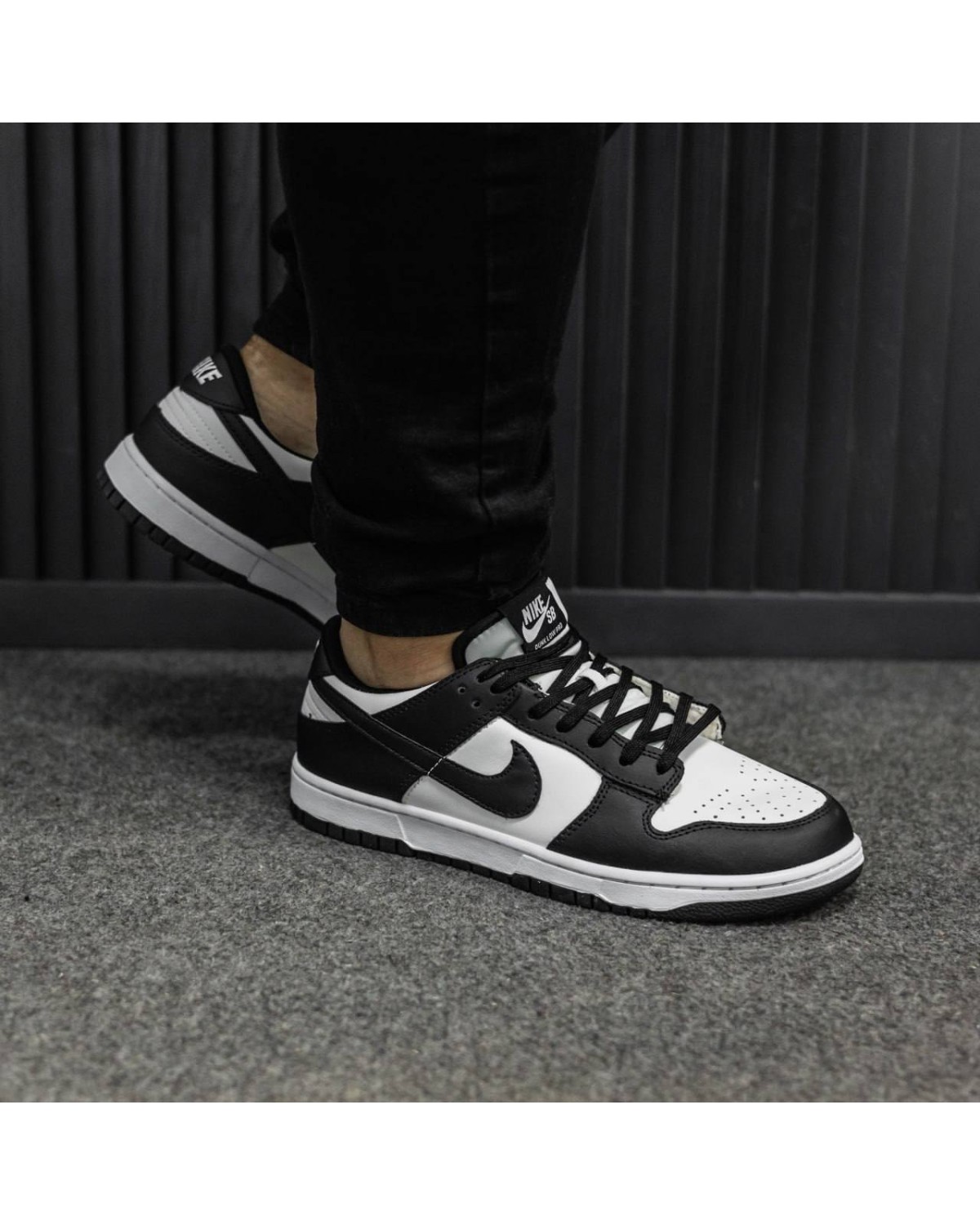 Nike SB Dunk Low Black White Fur Nike SB Dunk Low Black White Fur