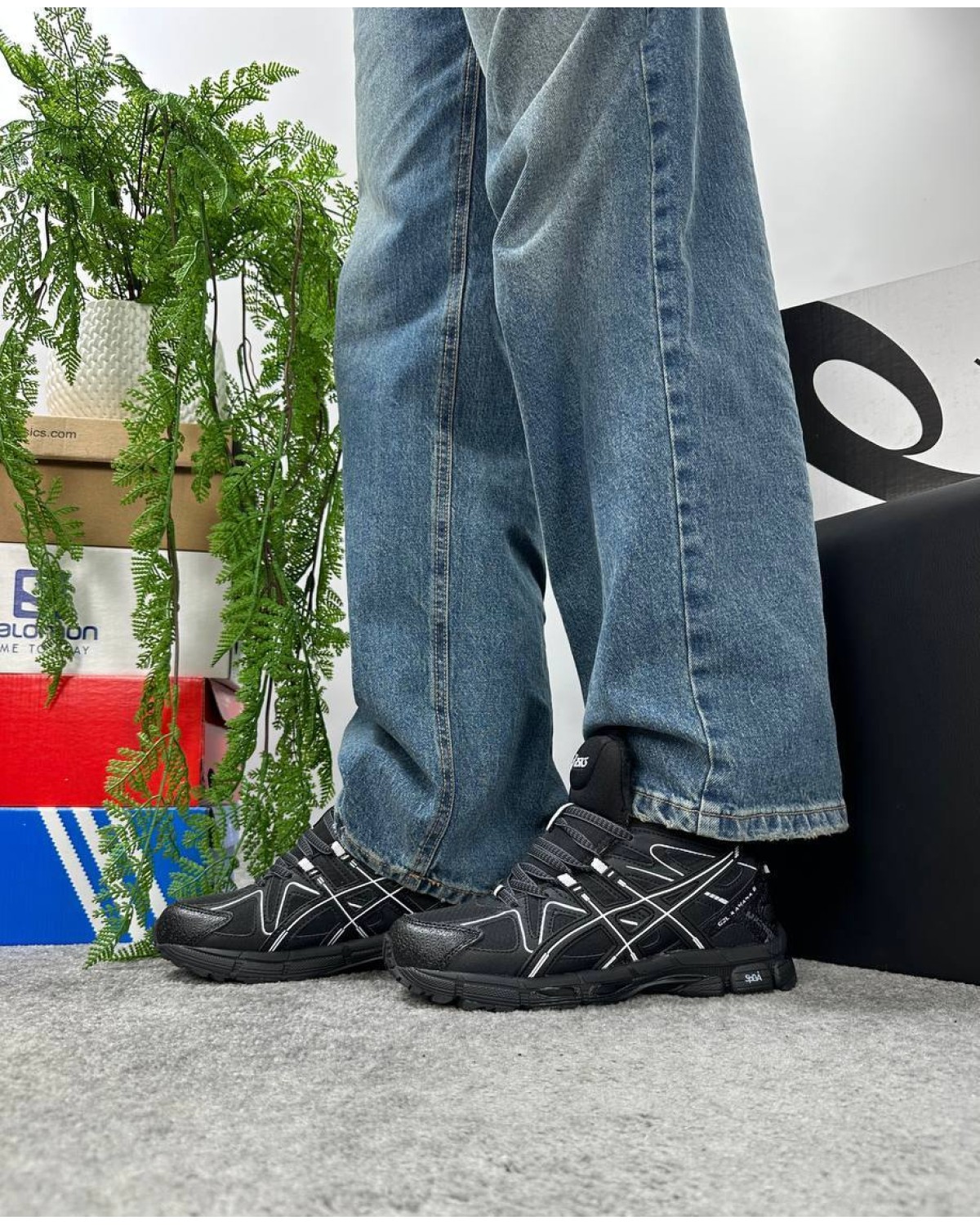 Asics Gel-Kahana 8 Black Gore-Tex Asics Gel-Kahana 8 Black Gore-Tex