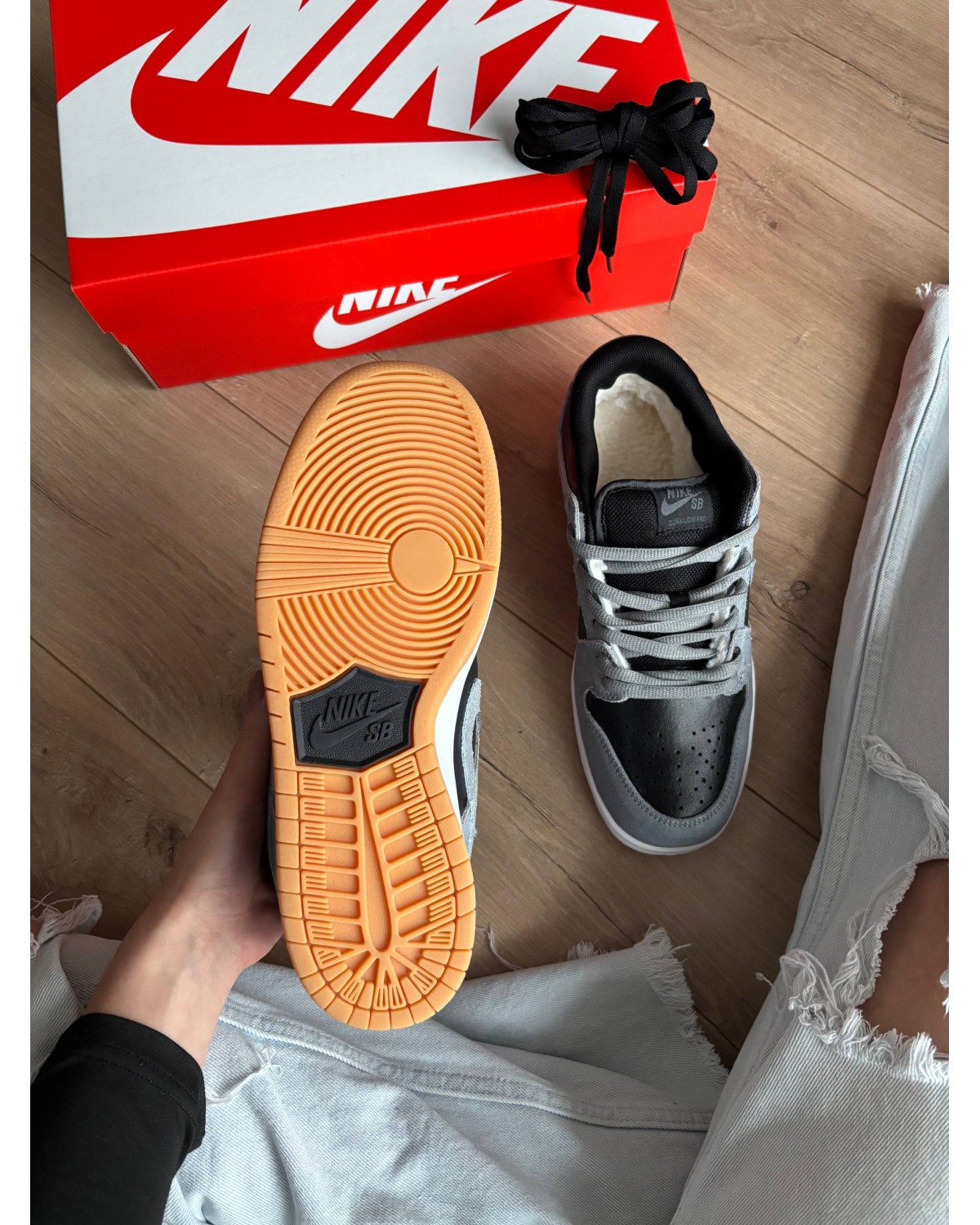 Nike Dunk Low Black Silver Nike Dunk Low Black Silver