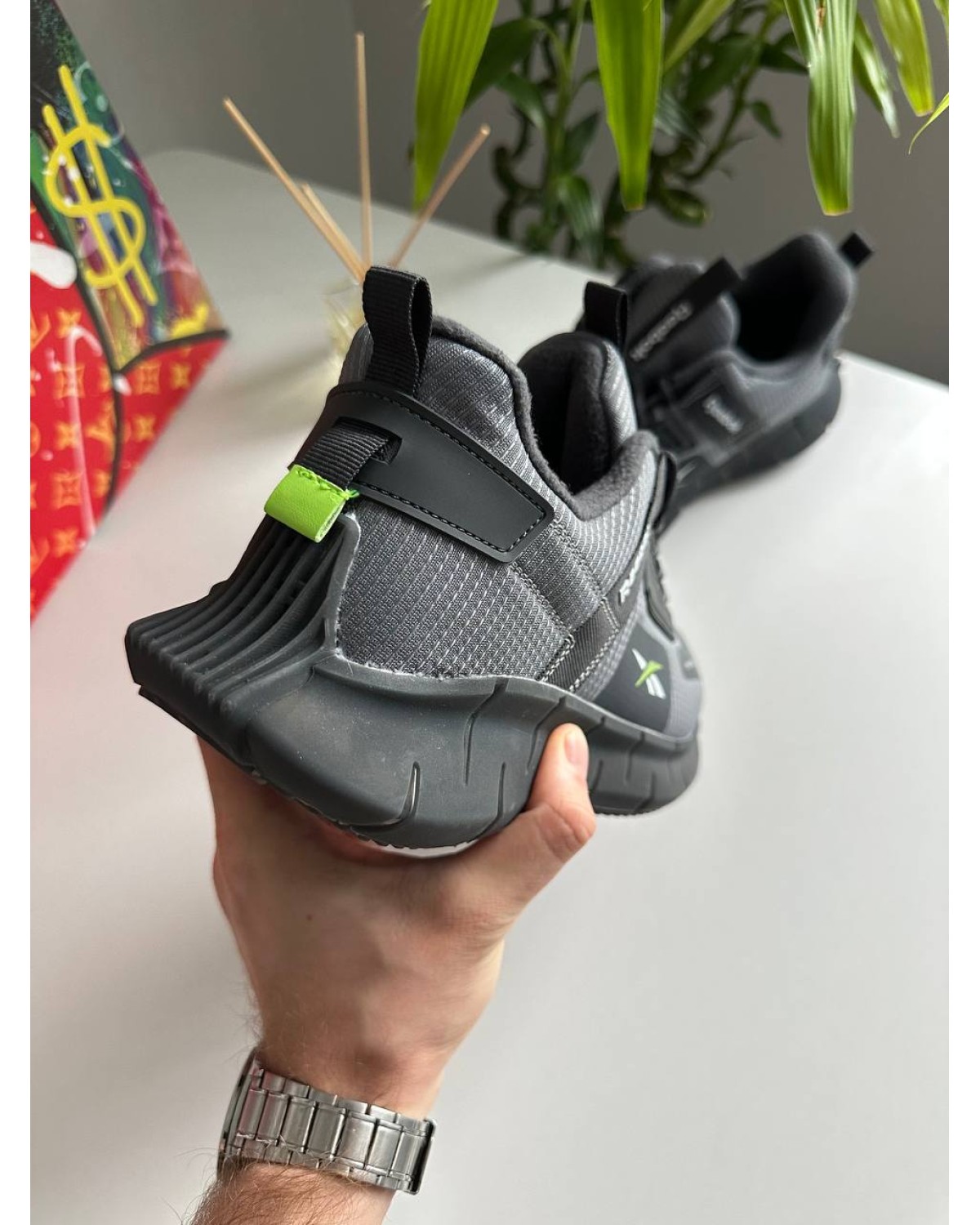 Reebok Zig Kinetica Grey Reebok Zig Kinetica Grey