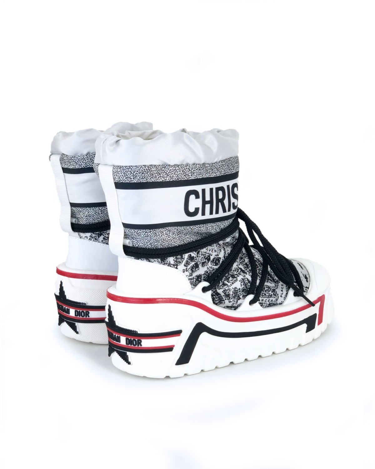 Christian Dior Apres Ski-Boots Silver Christian Dior Apres Ski-Boots Silver