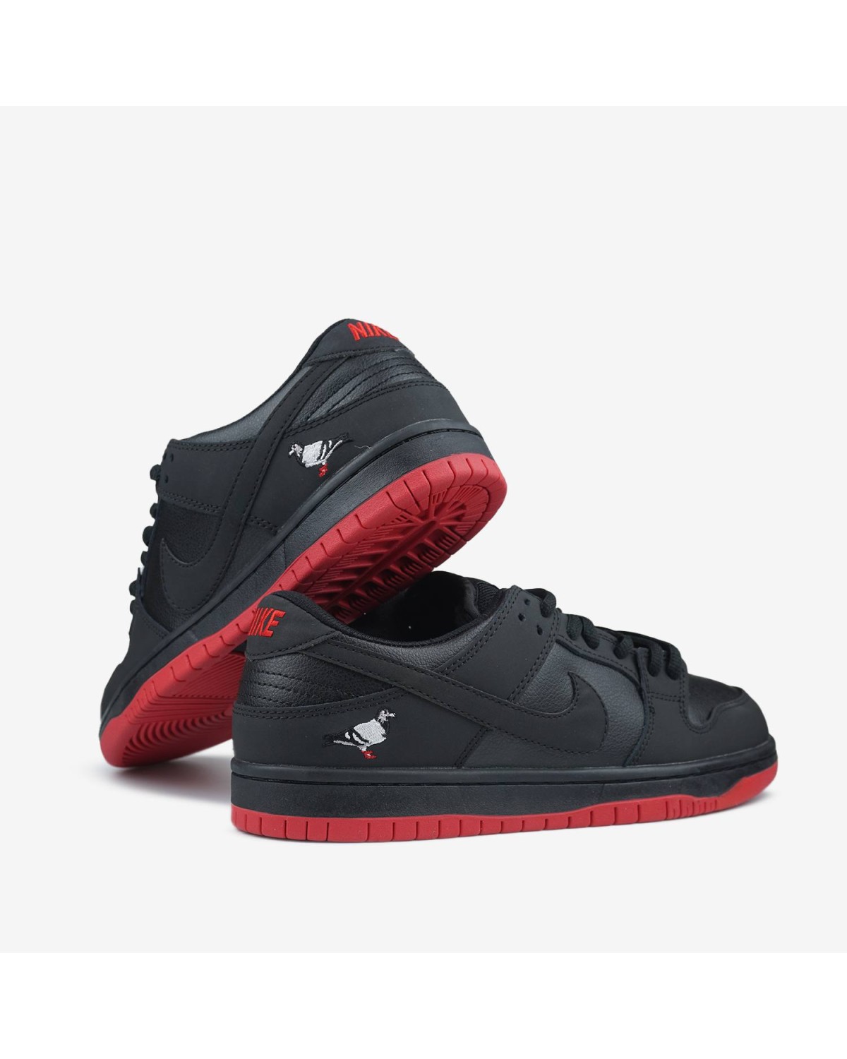 Nike Dunk Low Pigeon Black Red Nike Dunk Low Pigeon Black Red