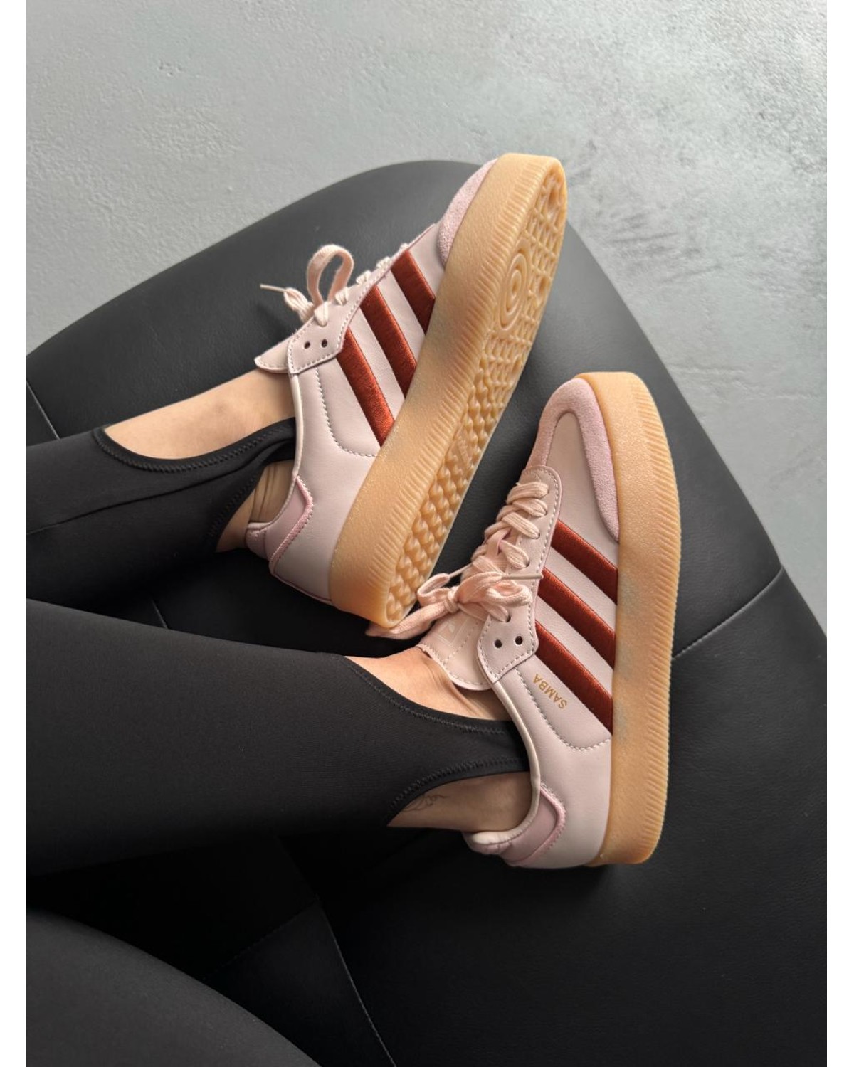 Adidas Samba Pink Black Adidas Samba Pink Black