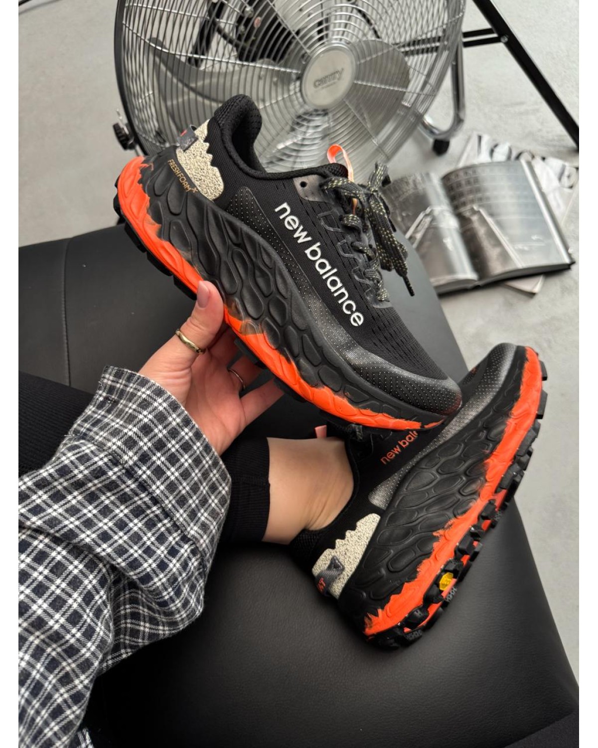 New Balance Fresh Foam X More Trail v3 Black/Orange