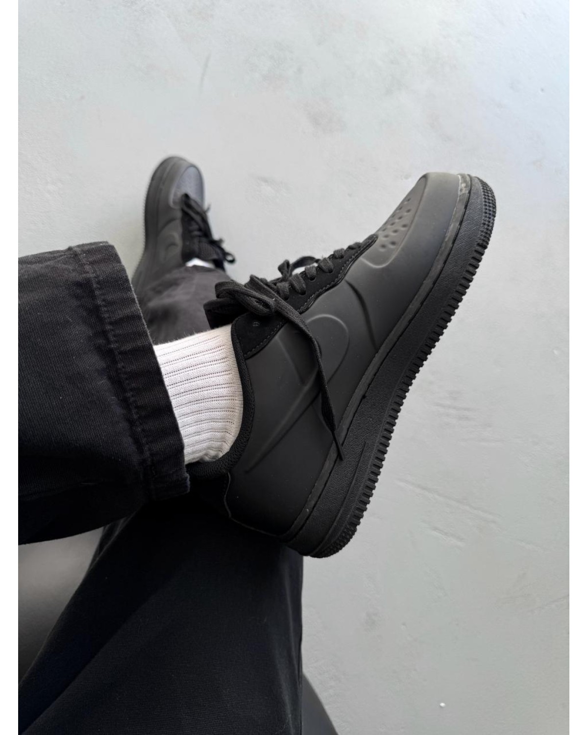 Nike Air Force 1 “Foamposite Black”