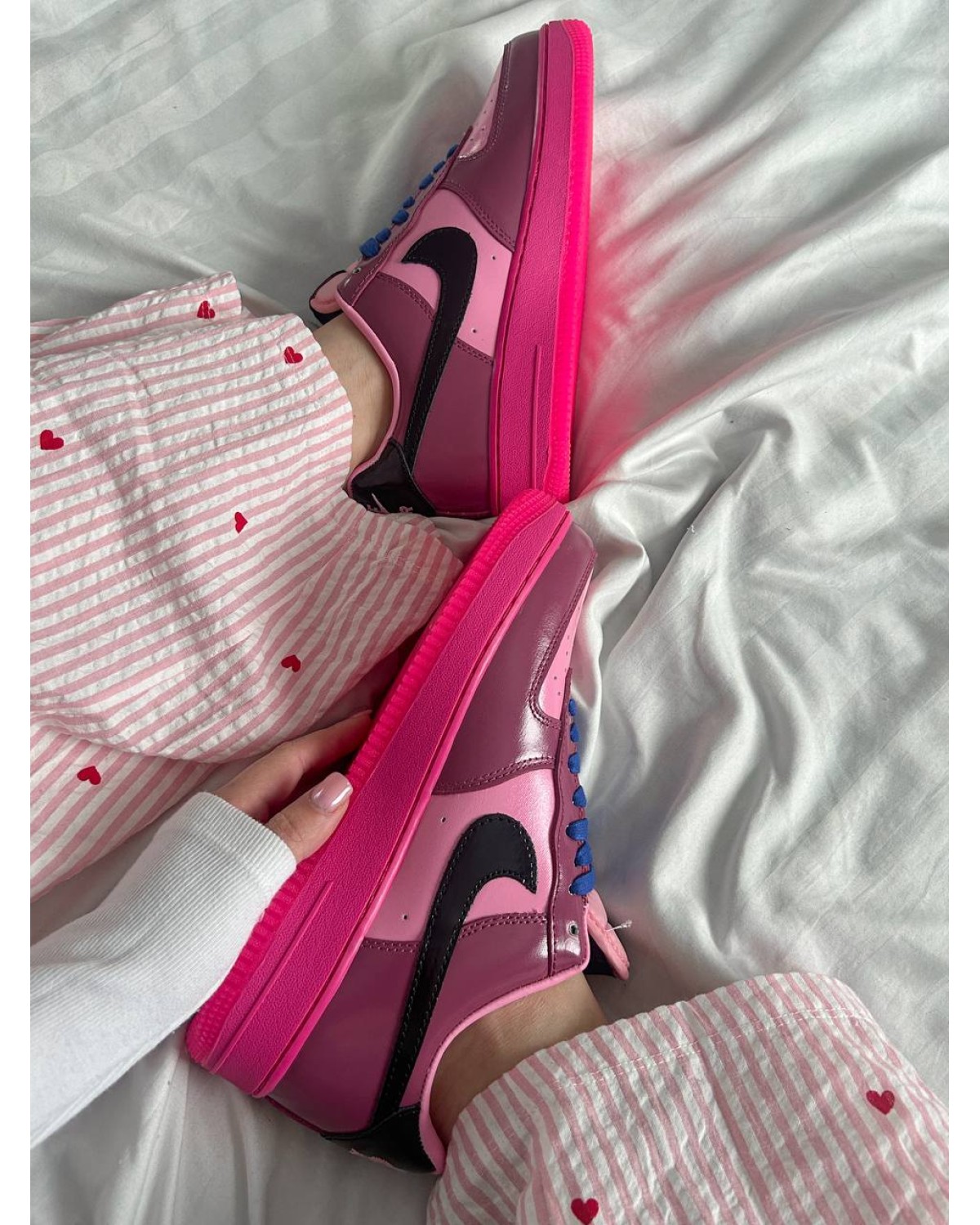 Nike Air Force 1 Low Pink Cooler/Black-Mulberry Rose