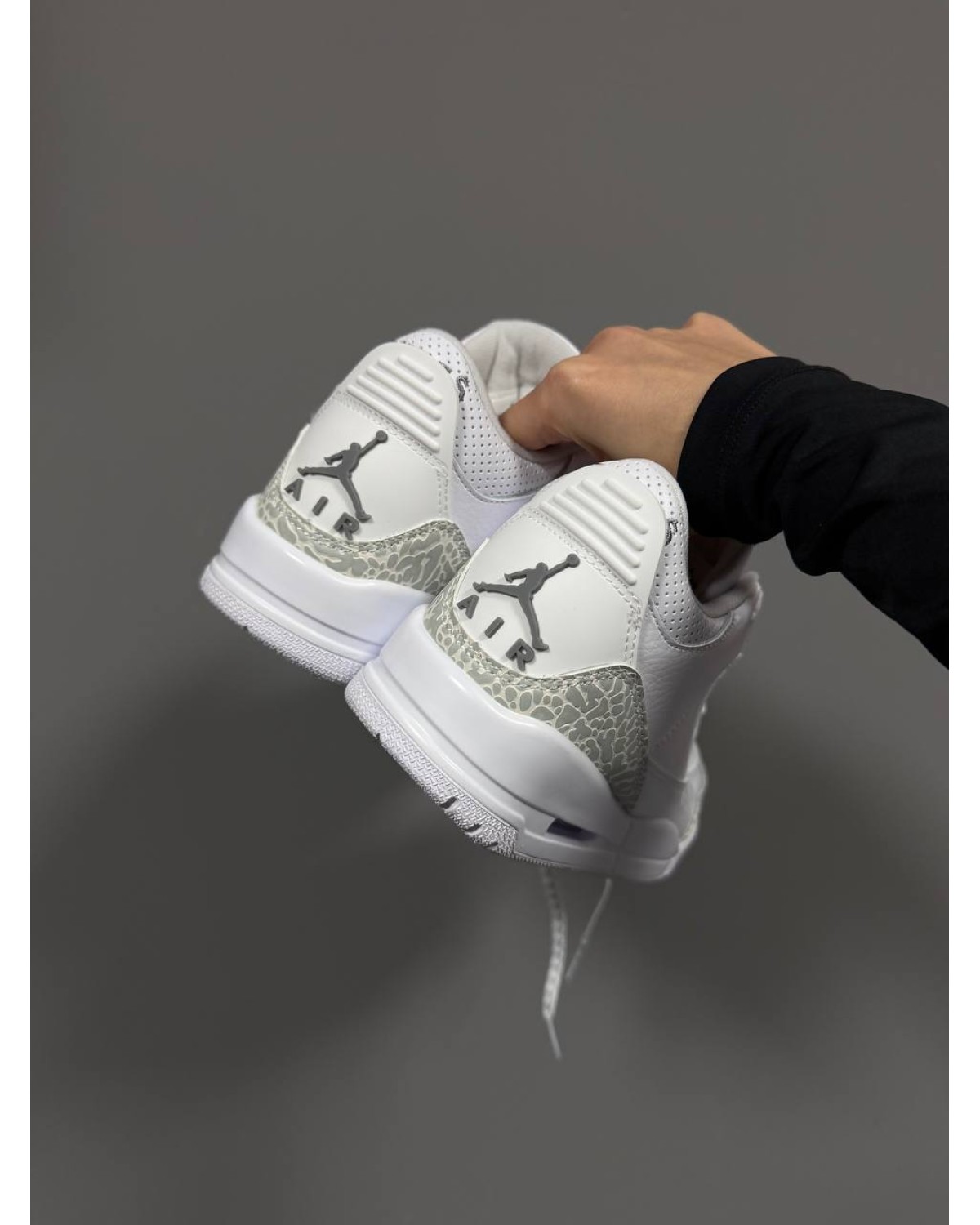 Nike Air Jordan Retro 3 White/Silver