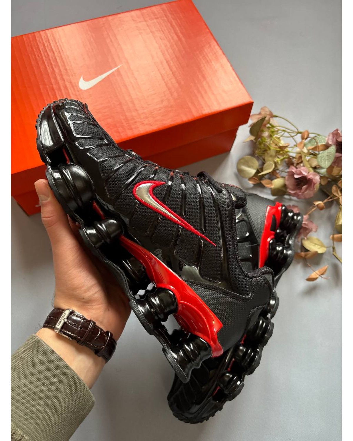 Nike Shox TL Black Red